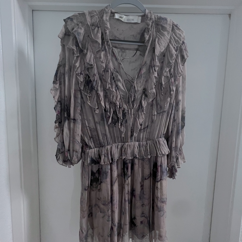 IRO floral/sheer mini